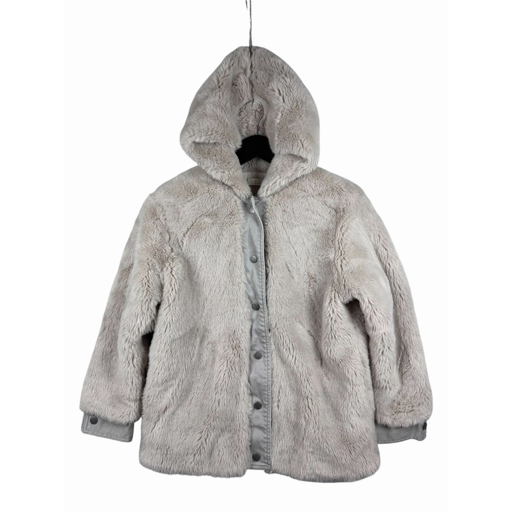 STELLA MCCARTNEY Treasure Kids Girls 10 Yrs‎ Faux Fur Hooded Coat Jacket